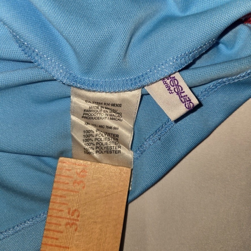 J.Lindeberg Stockholm Mens XL Golf Shirts Lot of 2 Blue White Polo Mock Neck Tee - Picture 10 of 13
